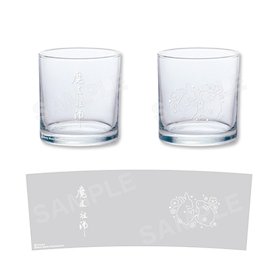 JP Manga10 x MDZS &quot;Sakura Tea House&quot; Cafe Collaboration Goods - Drinking Glass