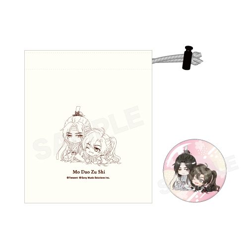 JP Manga10 x MDZS &quot;Sakura Tea House&quot; Cafe Collaboration Goods - Pin Badge Sets (Second Round)