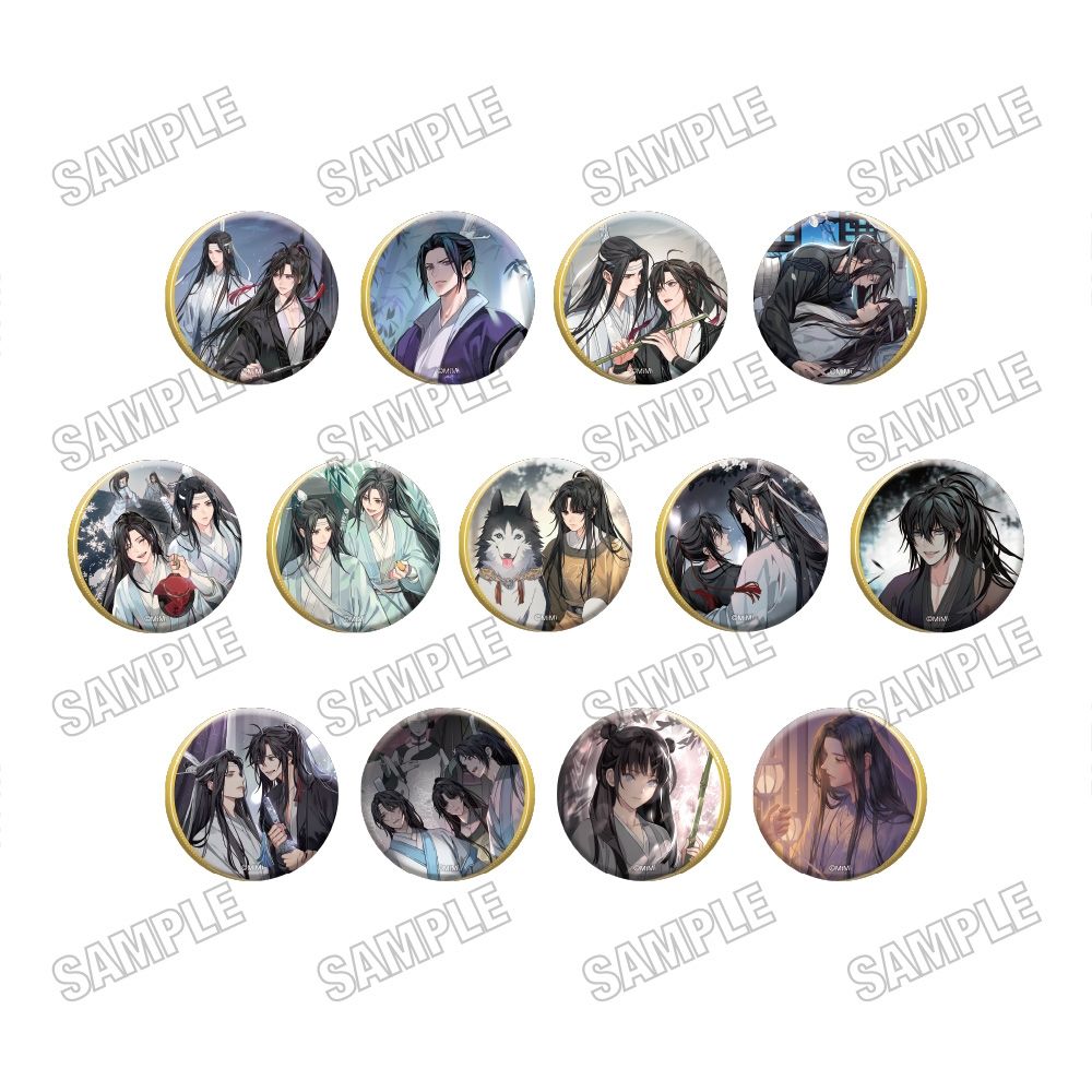 JP MEDICOS x MDZS Final Commemorative Fair - Metallic Gold Pin Badge Set (3 sets)