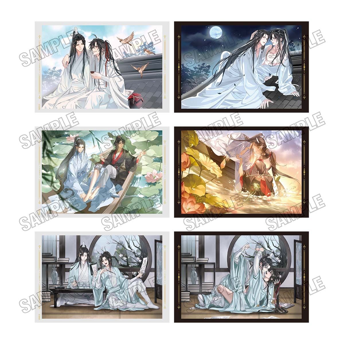 MEDICOS x MDZS "Scenes of Love" Phase 2 - Double-Sided Illustration Card Set