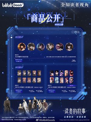 bilibiligoods x ORV “The Reader's Story" Pop-Up Store in Shanghai Phase 2 Merch bilibiligoods x ORV “The Reader's Story" Pop-Up Store in Shanghai Phase 2 Merch