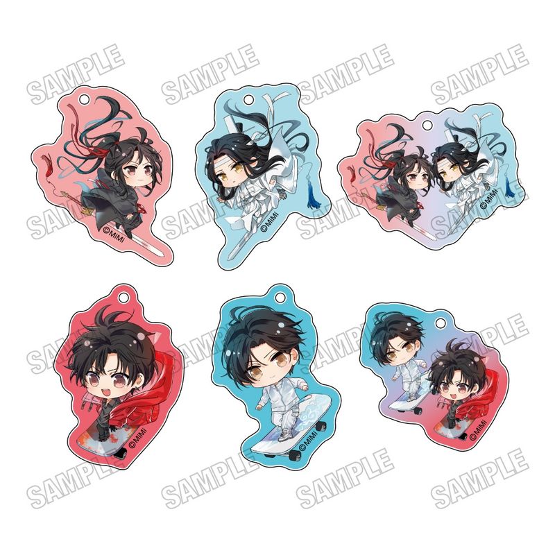 MEDICOS x MDZS in TOKYO TOWER - Mini Character Acrylic Keychain Collection Box Set