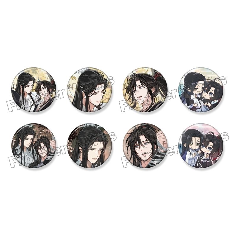 Animate x MDZS Audio Drama Completion Commemorative Goods - Pin Badge / Clearcard / Acrylic Keychain