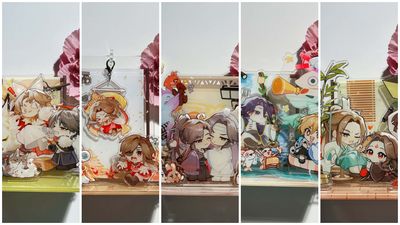 CAMPHONG Anniversary Sale 2026 - 5-Elements BTS Acrylic Stands