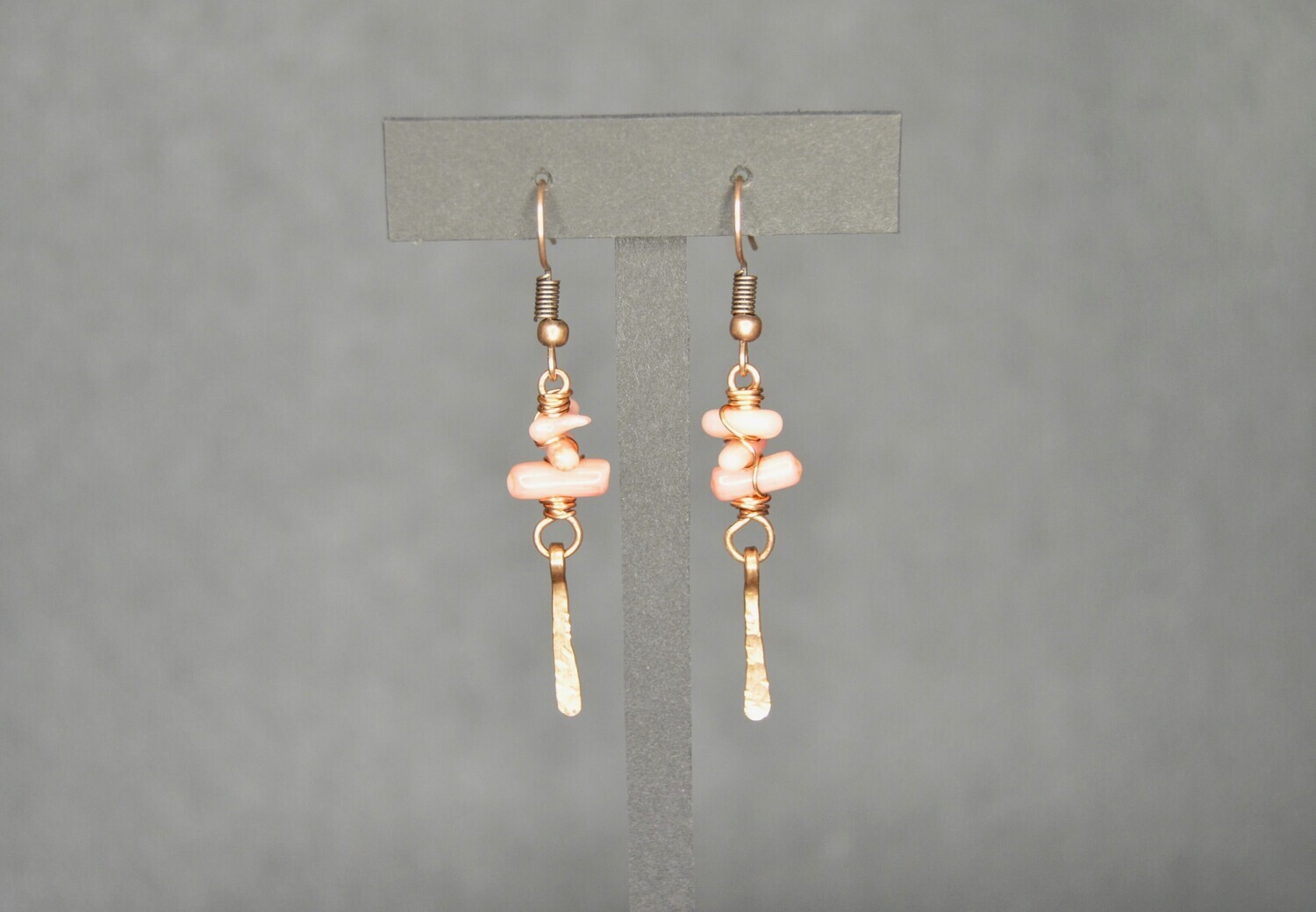 Coral Cluster Earrings