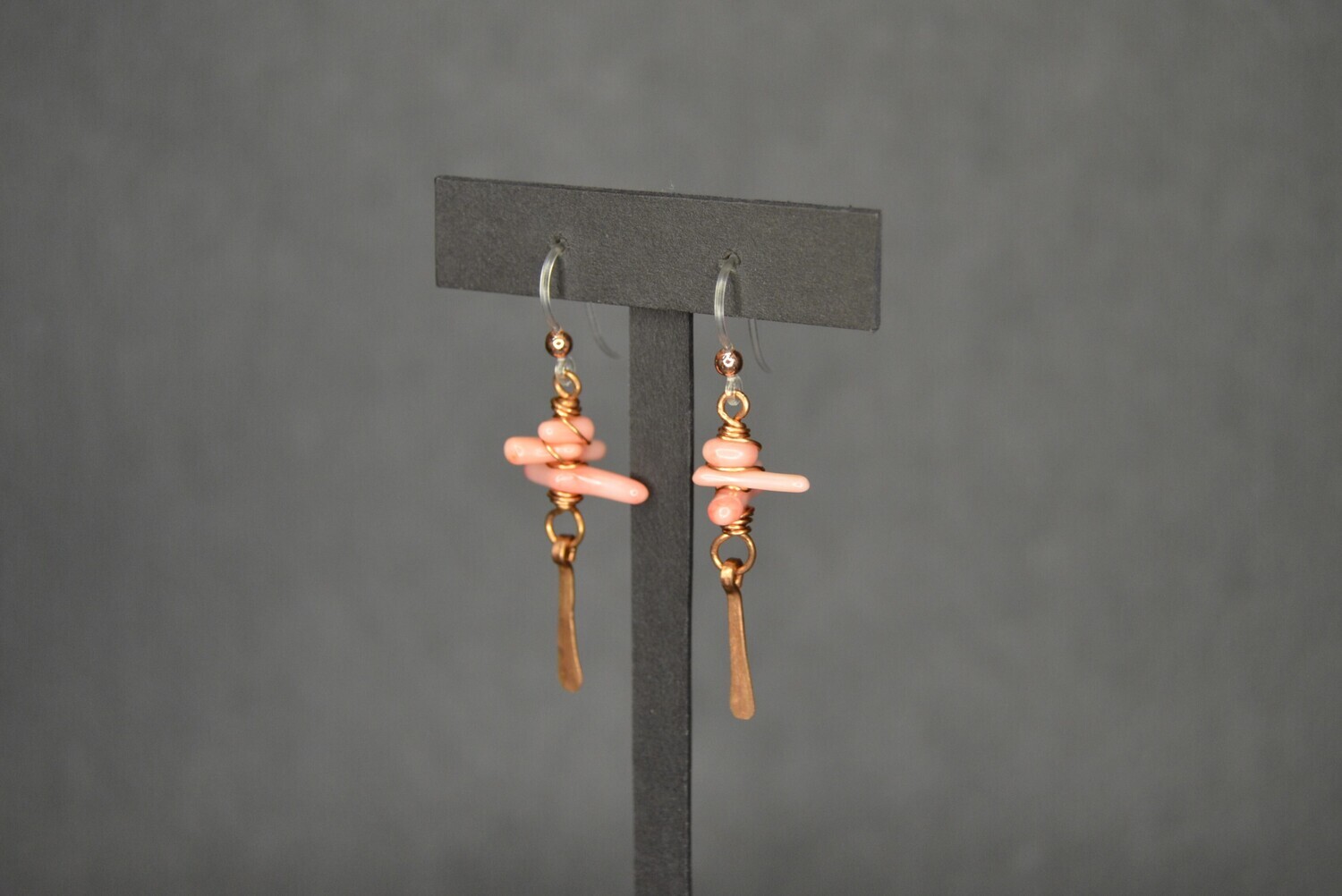 Coral Cluster Earrings