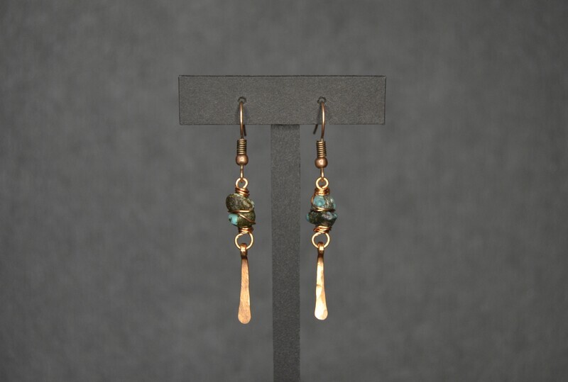 Turquoise Cluster Earring