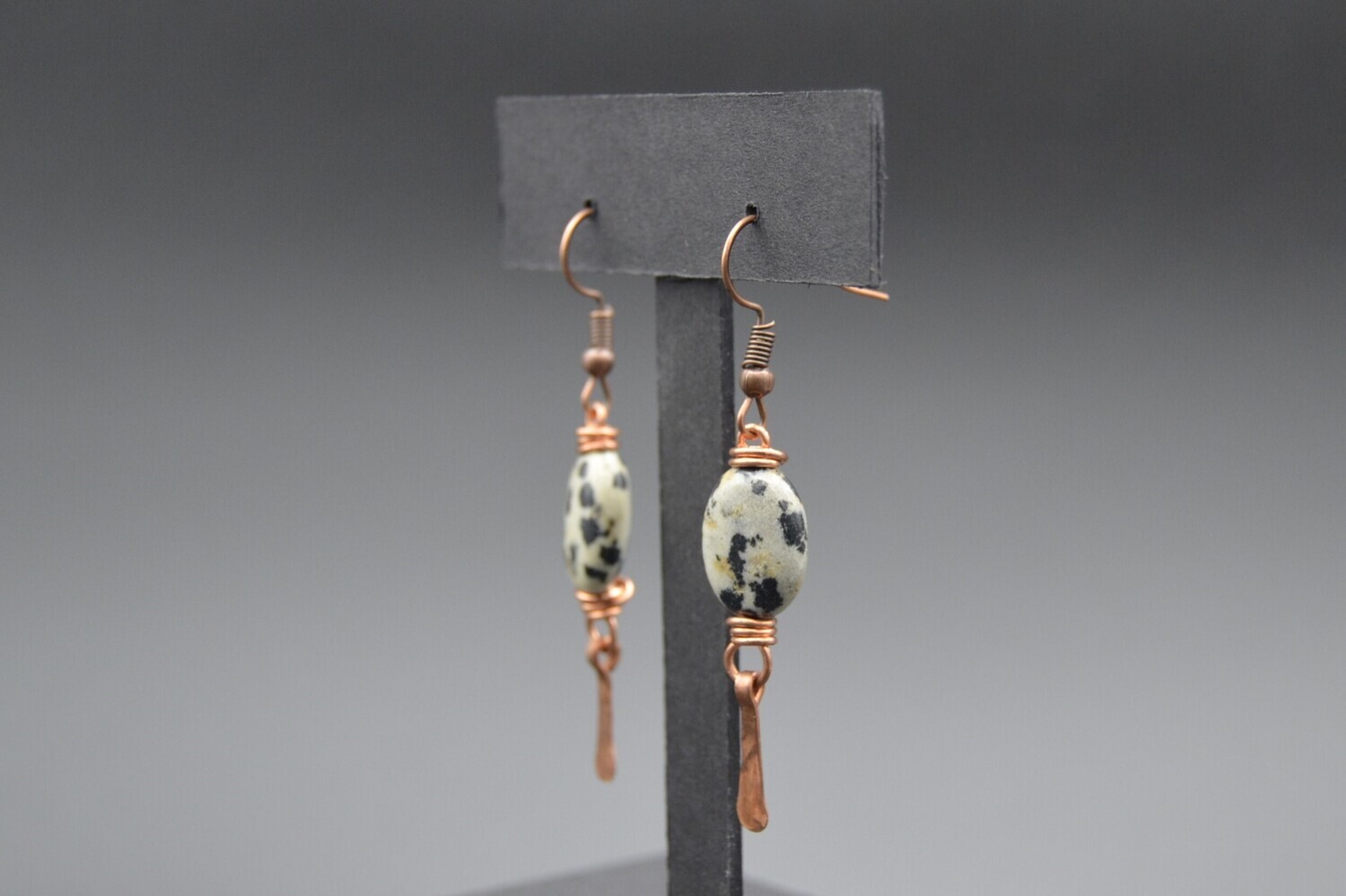 Dalmatian Jasper Earrings