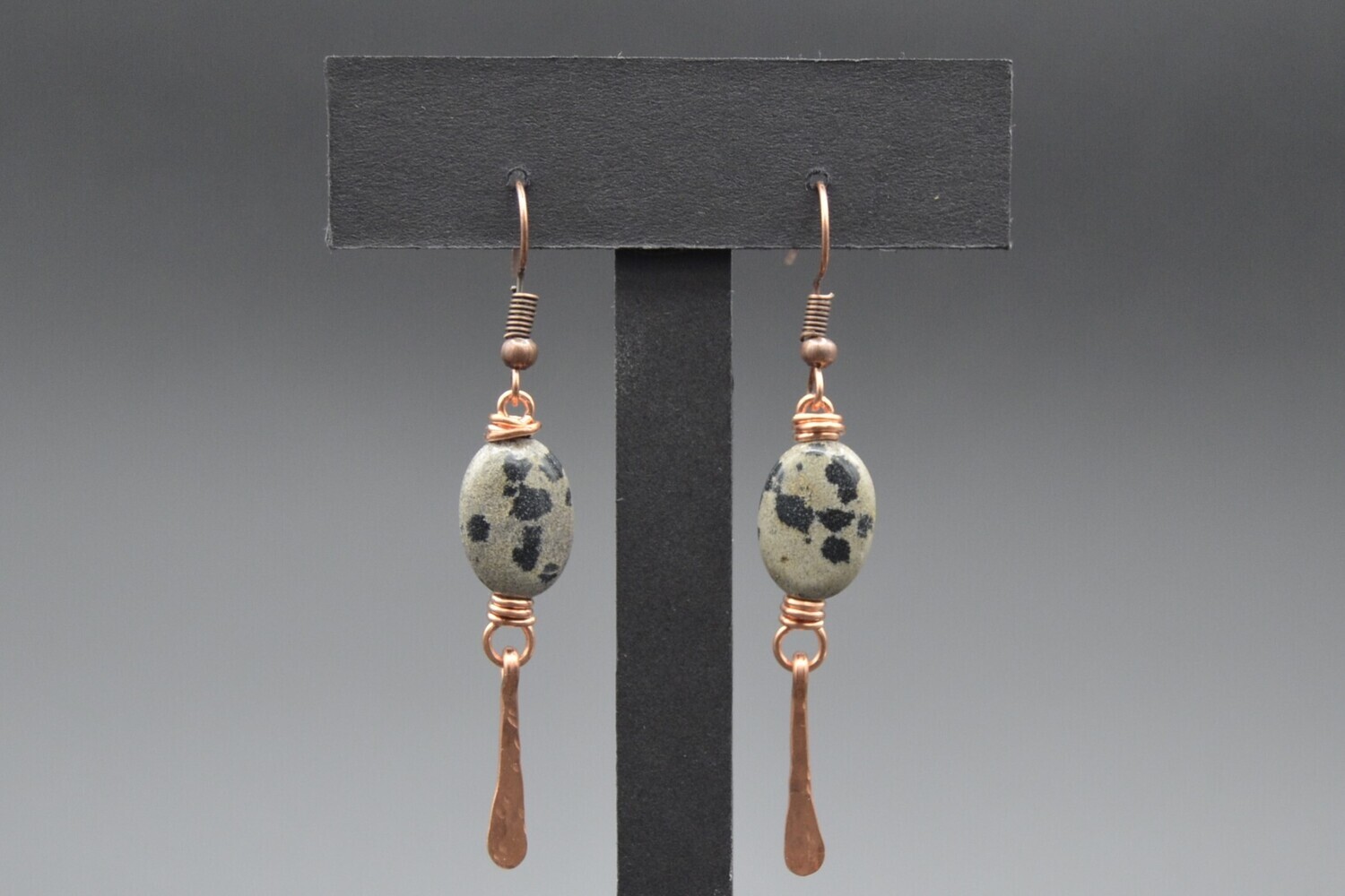 Dalmatian Jasper Earrings