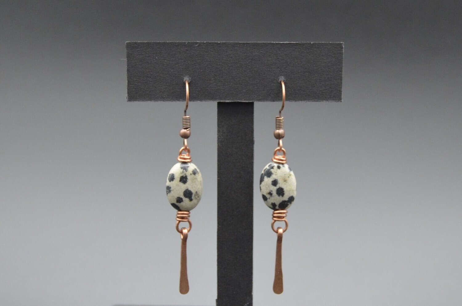 Dalmatian Jasper Earrings
