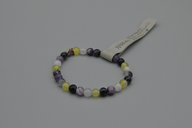 NB Pride Stone Stretch Bracelet S/M