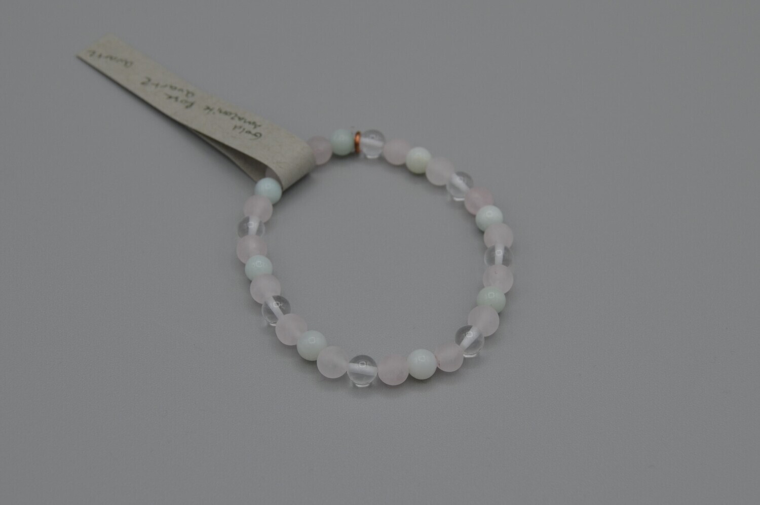 Trans Pride Stone Stretch Bracelet M