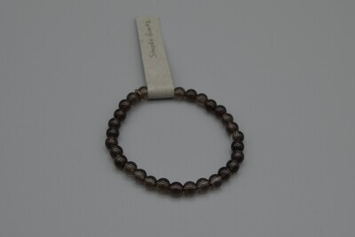 Black Stone Stretch Bracelet M