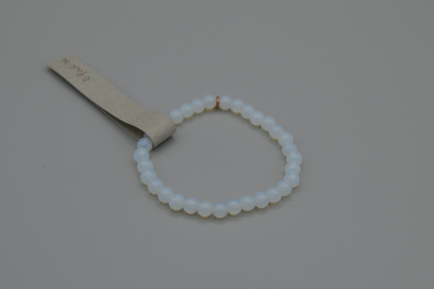 Pastel Blue Stone Stretch Bracelet M