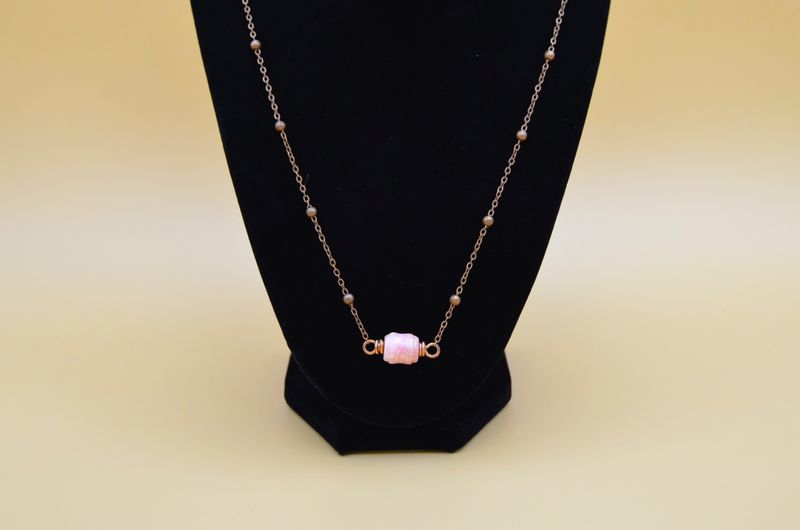 Pink Conch Necklace