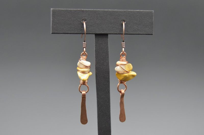 Moukite Cluster Earrings
