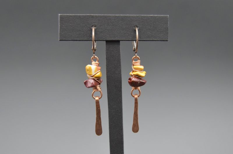 Moukite Cluster Earrings