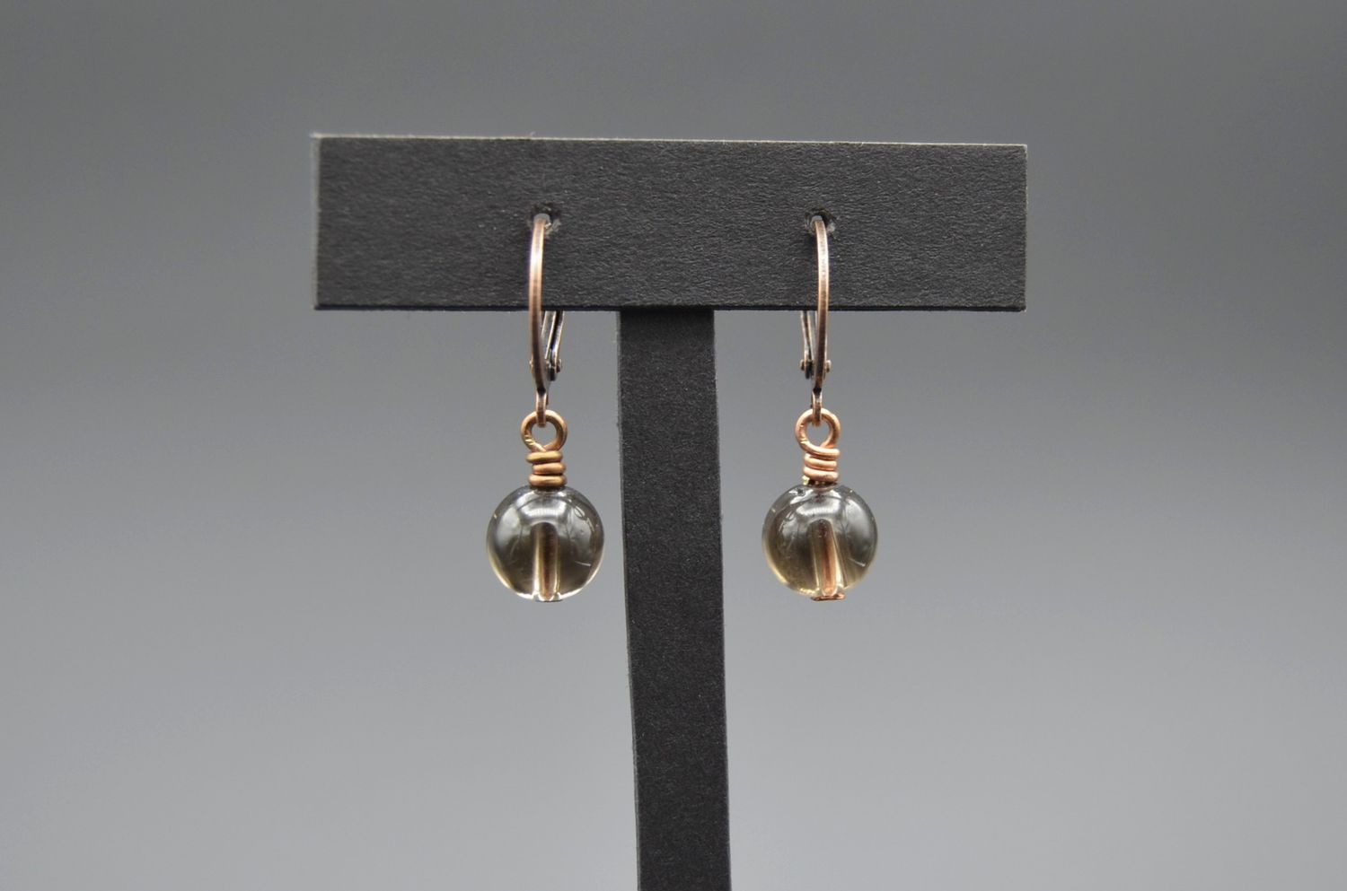 Smoky Quartz Earrings