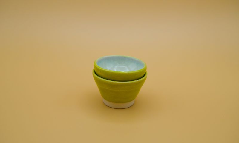 Shades of Green Mini Dishes
