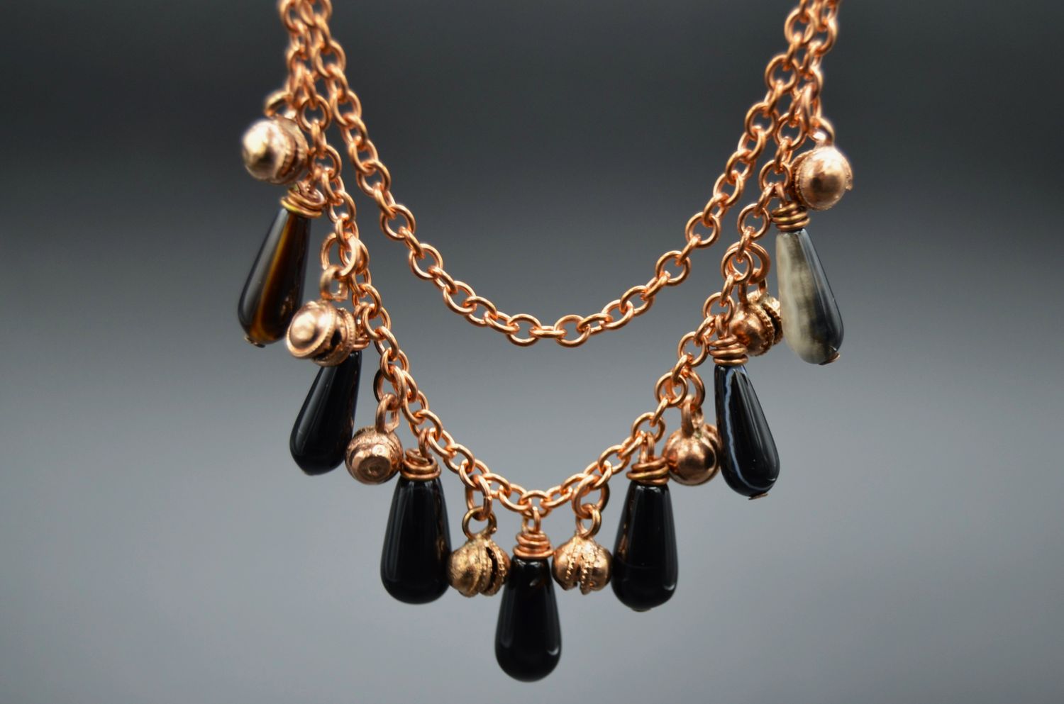 Jingling and Dripping Necklace