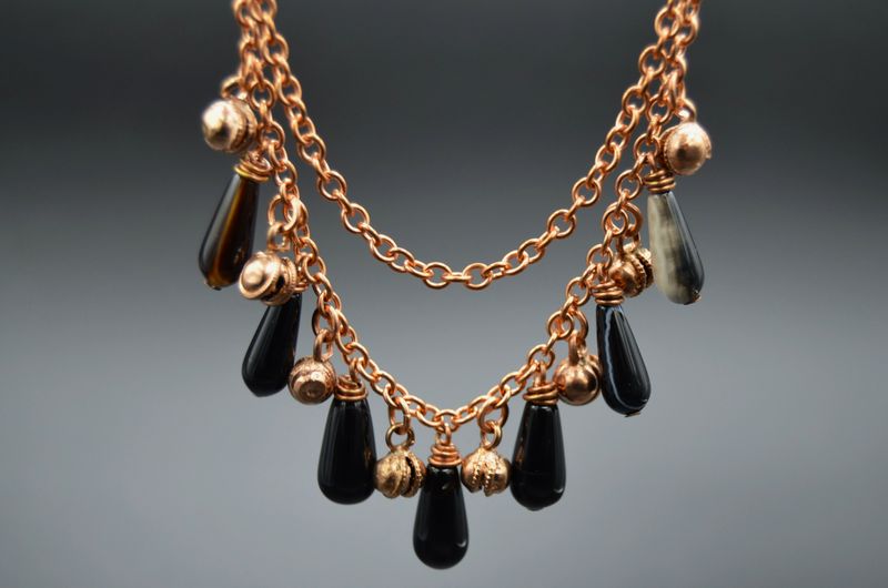 Jingling and Dripping Necklace