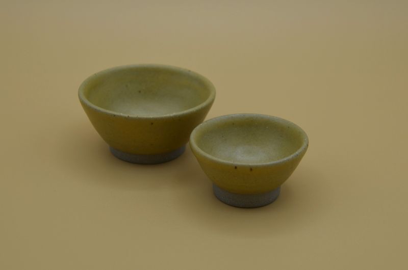 Set of Yellow Mini Dishes