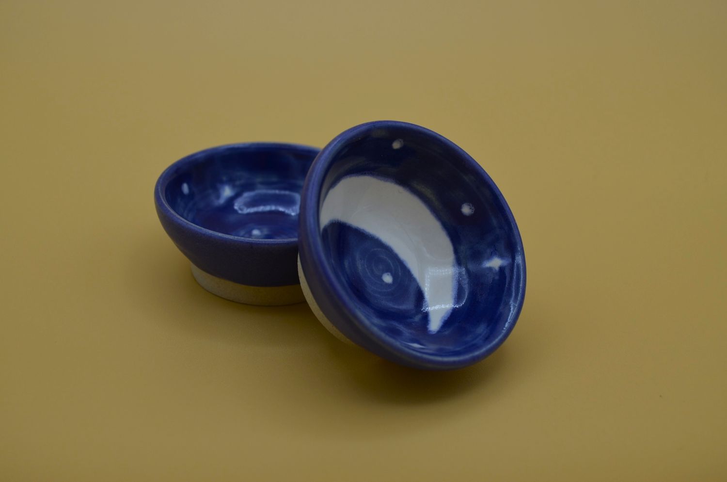 Set of Two Starry Night Mini Dishes