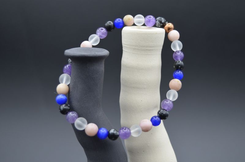 Genderfluid Pride Stretch Bracelet