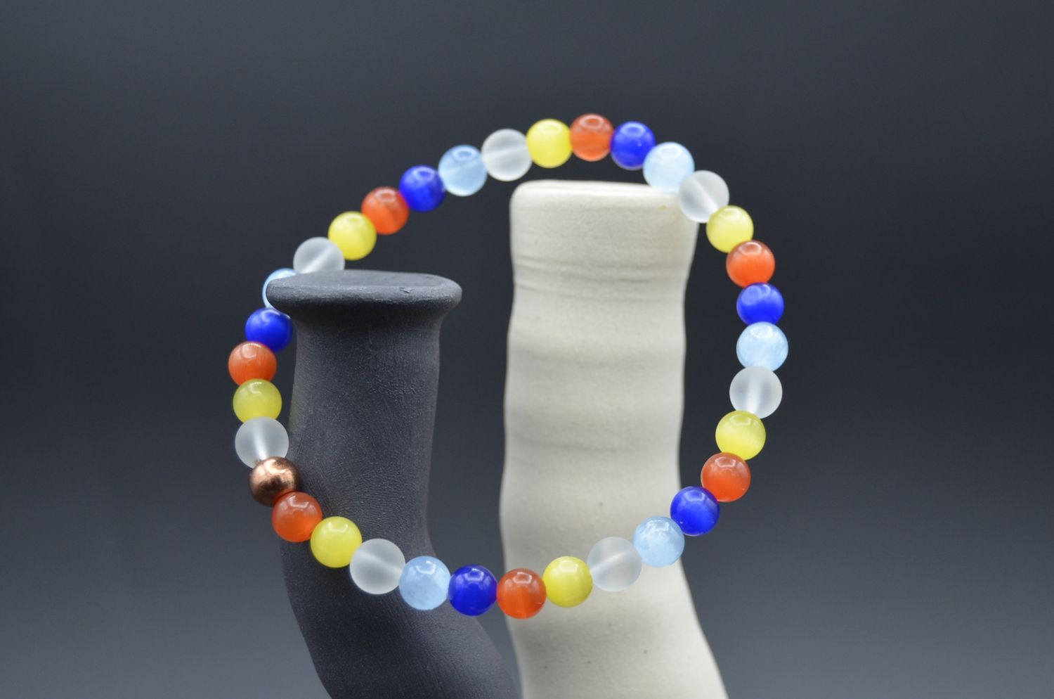 Aroace Pride Stretch Bracelet