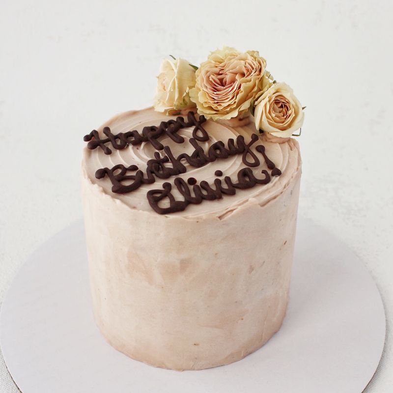 3 layer 4" Round Specialty Cake