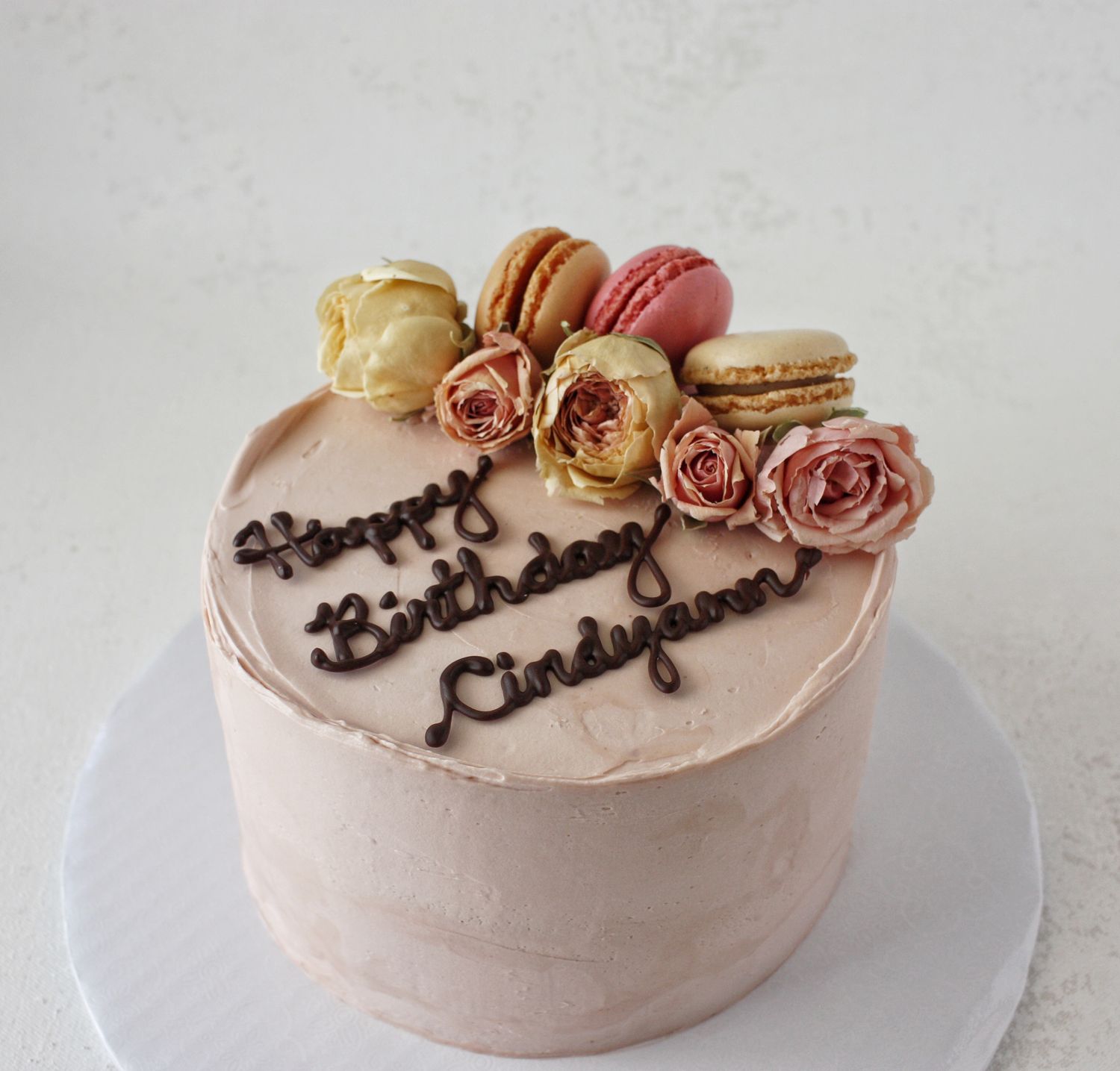 3 layer 6 3 layer 6" Round Signature Cakes