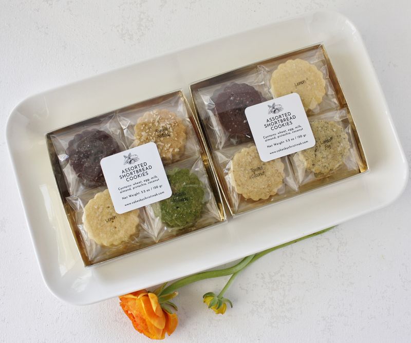 Assorted Shortbread Cookies by the Dozen