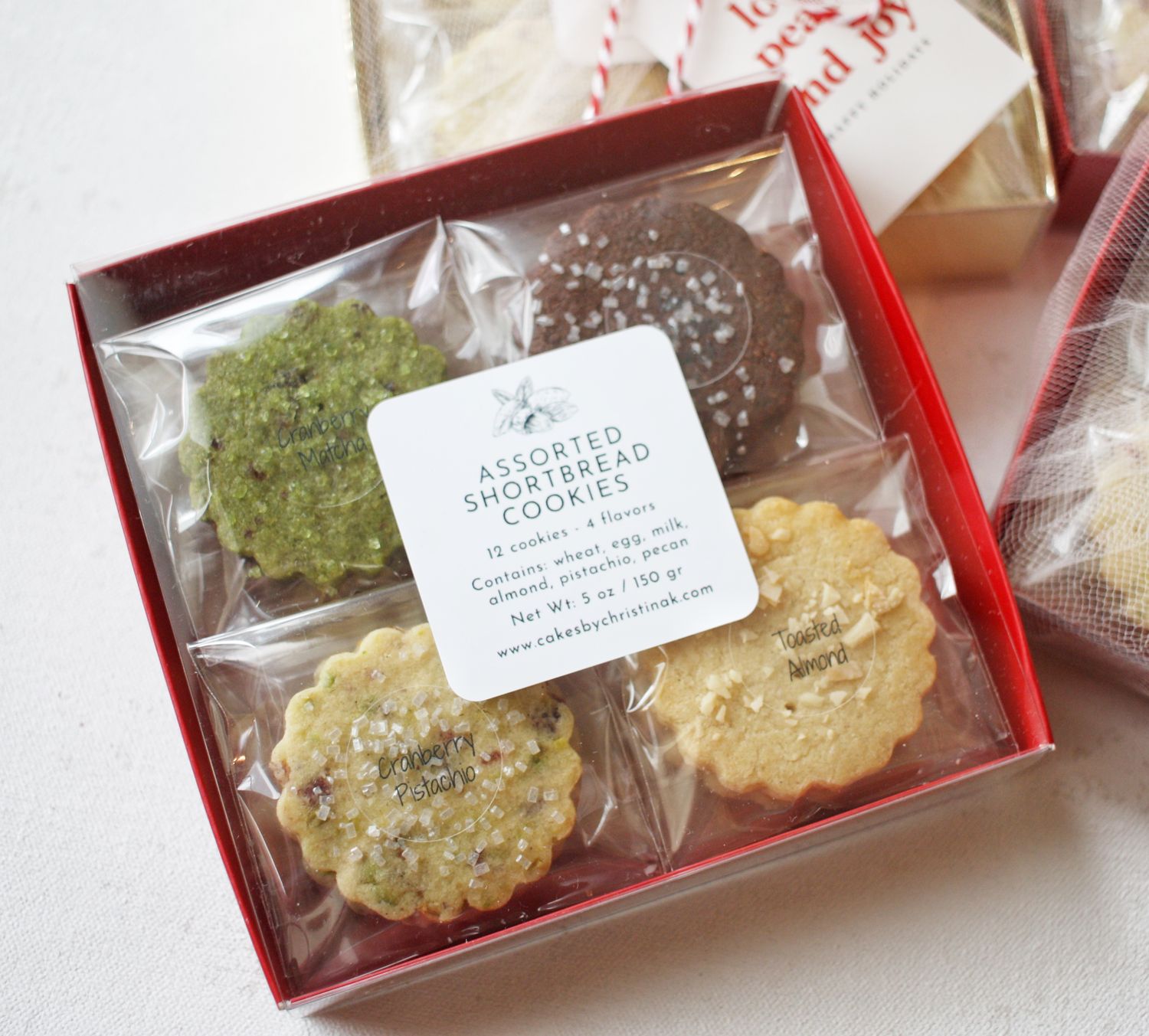 Assorted Shortbread Cookies by the Dozen Assorted Shortbread Cookies by the Dozen