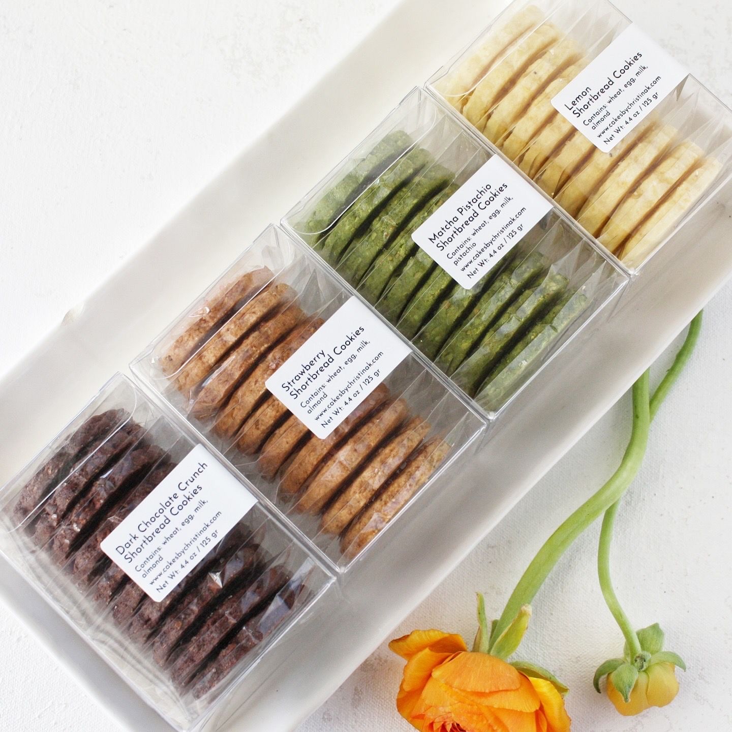 Box of 10 Shortbread Cookies (one flavor)