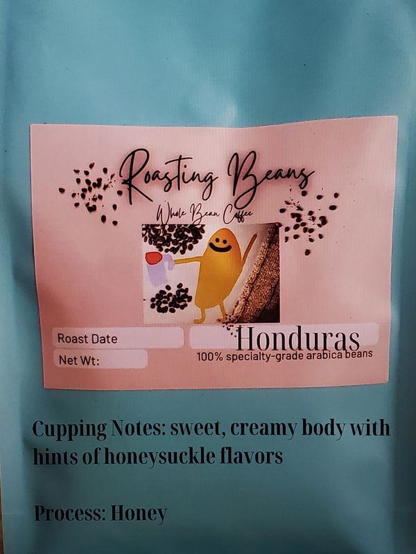 HONDURAS - ORGANIC - Whole Bean - 12oz or 32oz