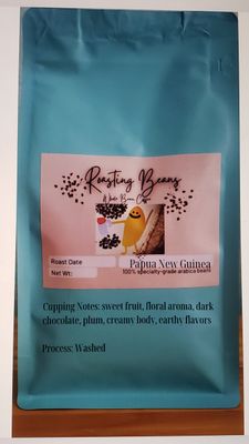 PAPUA NEW GUINEA - ORGANIC - Fair Trade - Whole Bean - 12oz or 32oz