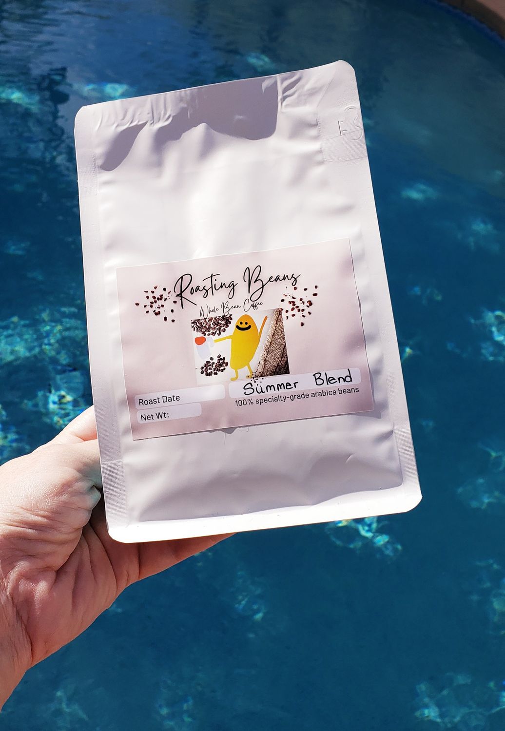 Summer Blend , On Hold (half -caff) or Therapy Session (de-caff) - Blends- Whole Bean - 12oz or 32oz