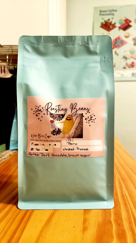 PERU - Organic grown - Whole Bean - 12oz or 32oz