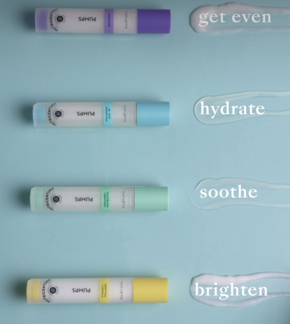Nutricentials Pump Serums