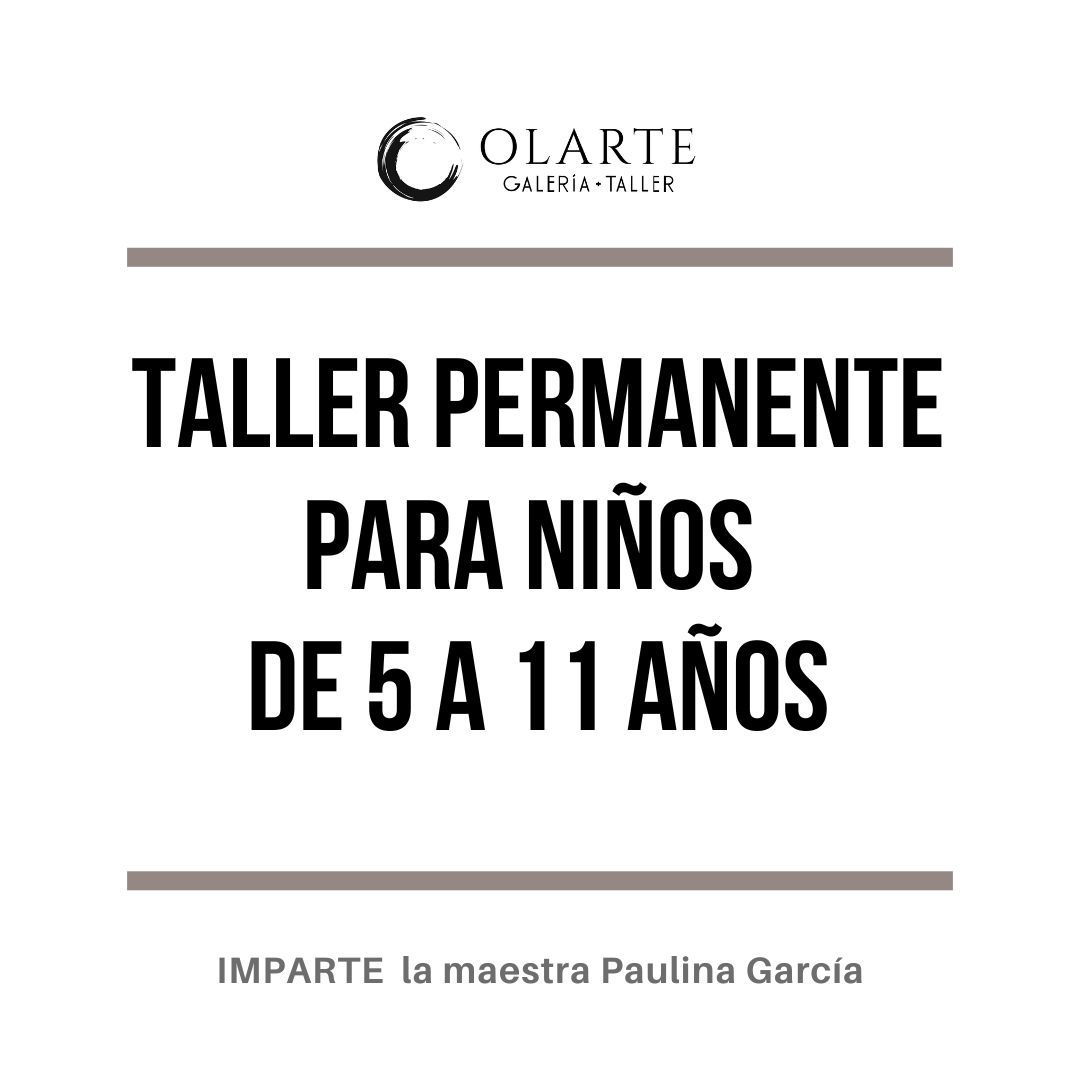 Taller para niños +5 a 11 años