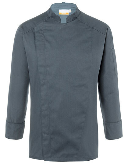 Kochjacke Noah, Farbe: Anthracite (ca. Pantone 7540c)