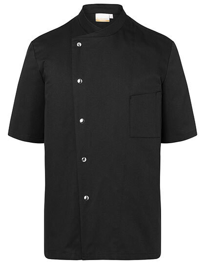 Kochjacke Gustav, Farbe: Black (ca. Pantone 419c)