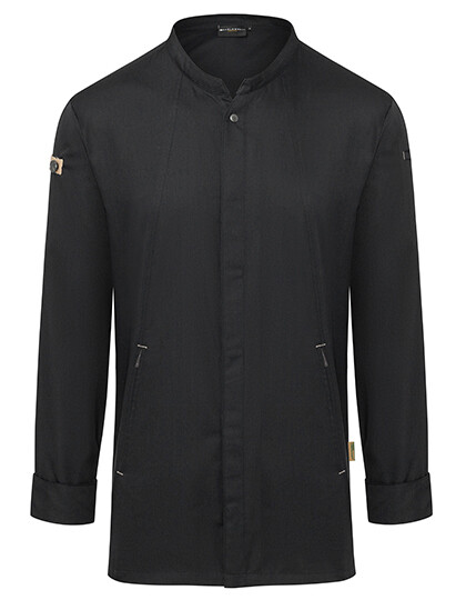 Kochjacke Green-Generation, Farbe: Black (ca. Pantone 419c)