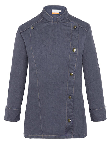 Kochjacke Jeans-Style, Farbe: Vintage Black (ca. Pantone cool Grey11c)