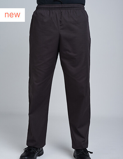 Unisex Chef&#39;s Kit Trouser, Farbe: Black