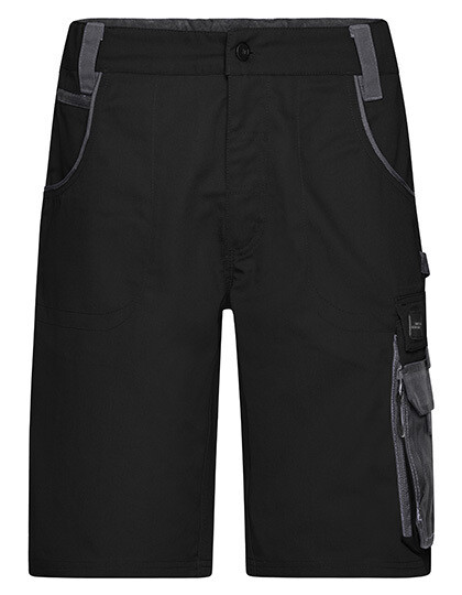 workwear Bermudas-Strong, Farbe: Black/Carbon
