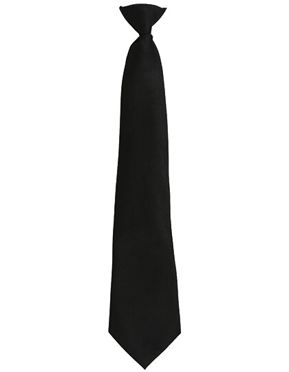 Colours Originals Fashion Clip Tie, Farbe: Black
