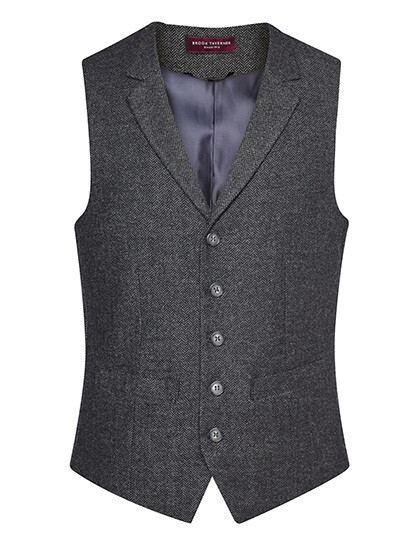 Memphis Men&#39;s Waistcoat, Farbe: Charc H-B