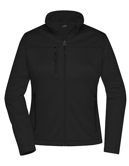 Ladies&#39; Softshell Jacket, Farbe: Black