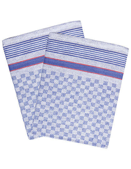 Grubentuch (10-er Pack), Farbe: Blue (Checked)
